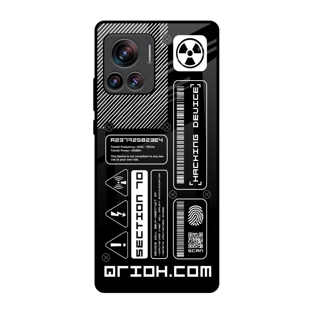 Futuristic Art Motorola Edge 30 Ultra Glass Back Cover Online