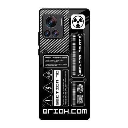 Futuristic Art Motorola Edge 30 Ultra Glass Back Cover Online