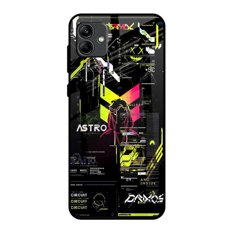 Astro Glitch Samsung Galaxy A04 Glass Back Cover Online