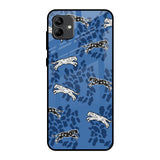 Blue Cheetah Samsung Galaxy A04 Glass Back Cover Online