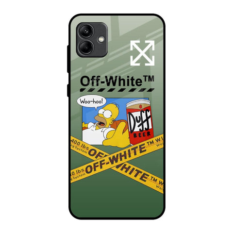 Duff Beer Samsung Galaxy A04 Glass Back Cover Online