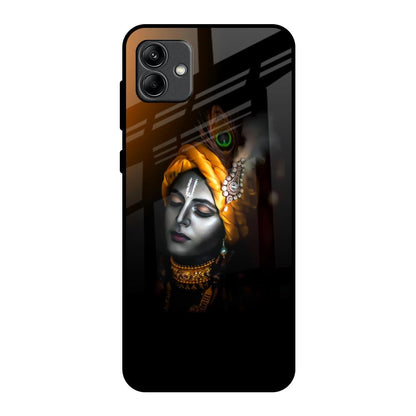 Ombre Krishna Samsung Galaxy A04 Glass Back Cover Online
