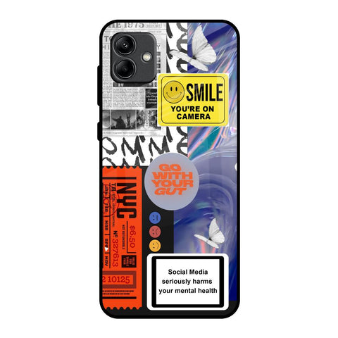 Smile for Camera Samsung Galaxy A04 Glass Back Cover Online