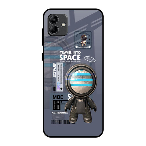 Space Travel Samsung Galaxy A04 Glass Back Cover Online