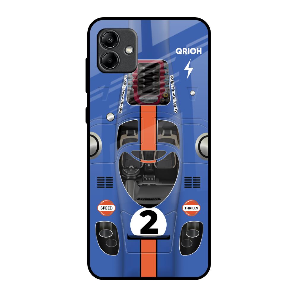 Car Adiction Samsung Galaxy A04 Glass Back Cover Online