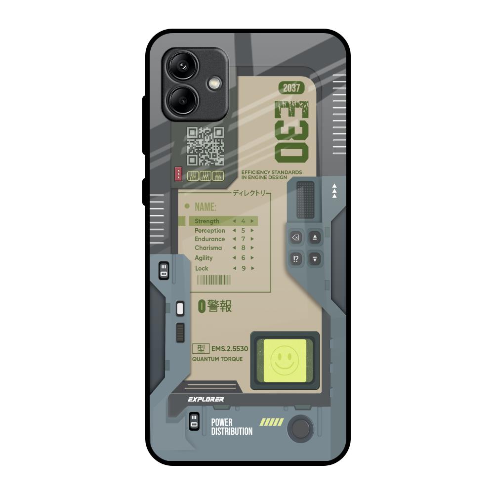 Art Station Samsung Galaxy A04 Glass Back Cover Online