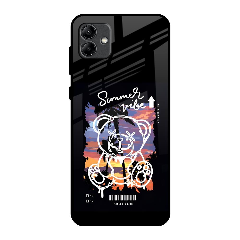 Summer Vibe Samsung Galaxy A04 Glass Back Cover Online