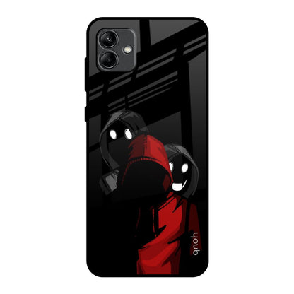 Shadow Character Samsung Galaxy A04 Glass Back Cover Online