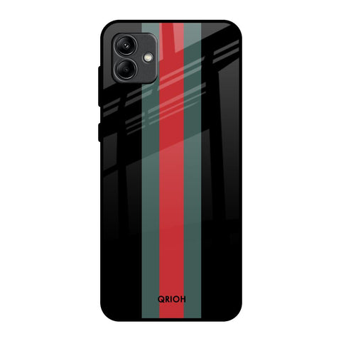 Vertical Stripes Samsung Galaxy A04 Glass Back Cover Online