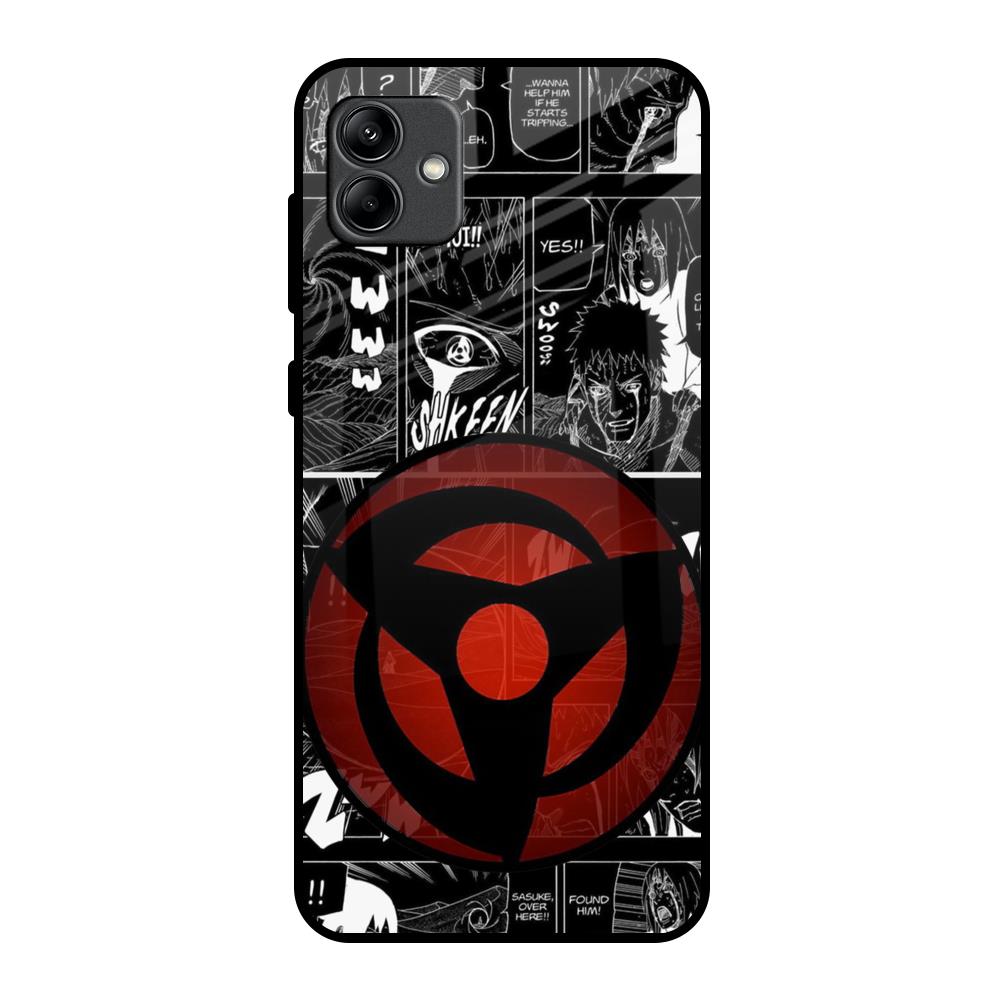 Sharingan Samsung Galaxy A04 Glass Back Cover Online