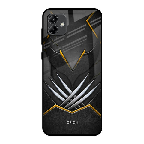 Black Warrior Samsung Galaxy A04 Glass Back Cover Online