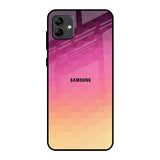 Geometric Pink Diamond Samsung Galaxy A04 Glass Back Cover Online