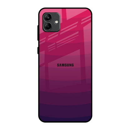 Wavy Pink Pattern Samsung Galaxy A04 Glass Back Cover Online