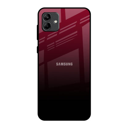 Wine Red Samsung Galaxy A04 Glass Back Cover Online