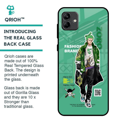 Zoro Bape Glass Case for Samsung Galaxy A04