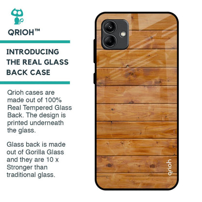 Timberwood Glass Case for Samsung Galaxy A04