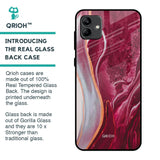 Crimson Ruby Glass Case for Samsung Galaxy A04