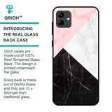 Marble Collage Art Glass Case For Samsung Galaxy A04
