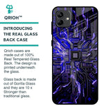 Techno Color Pattern Glass Case For Samsung Galaxy A04