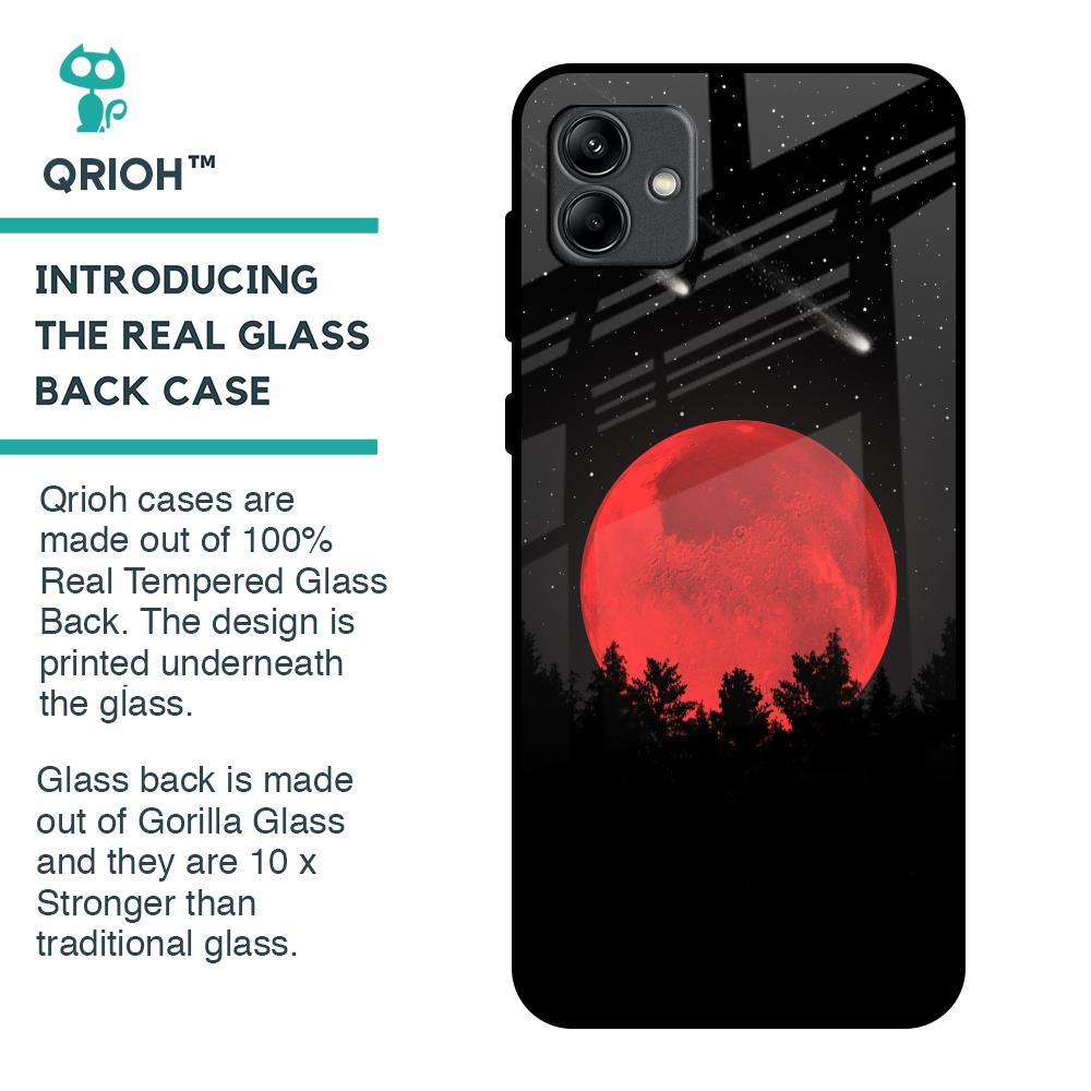 Moonlight Aesthetic Glass Case For Samsung Galaxy A04