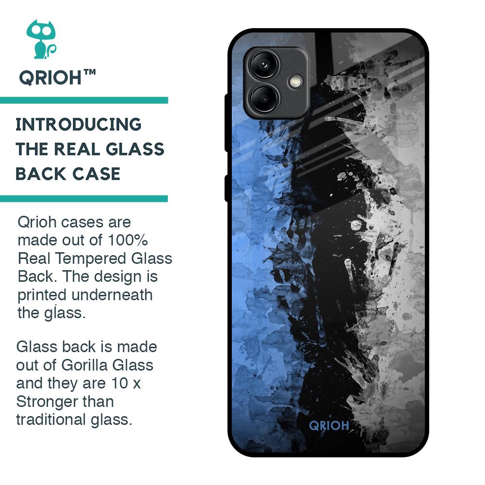Dark Grunge Glass Case for Samsung Galaxy A04