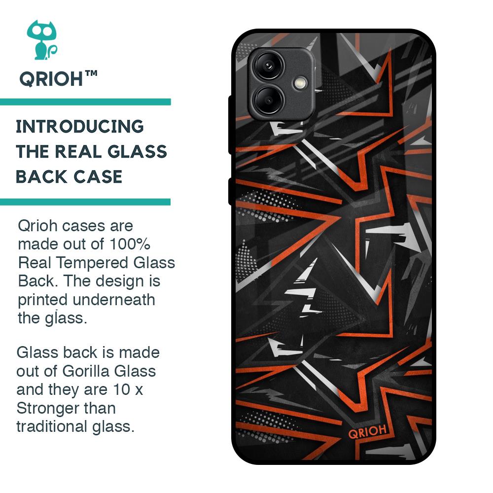 Vector Art Glass Case for Samsung Galaxy A04