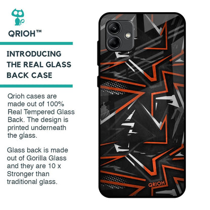 Vector Art Glass Case for Samsung Galaxy A04