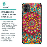 Elegant Mandala Glass Case for Samsung Galaxy A04