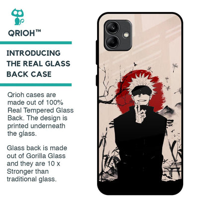 Manga Series Glass Case for Samsung Galaxy A04