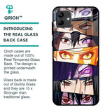 Anime Eyes Glass Case for Samsung Galaxy A04
