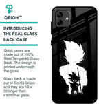 Monochrome Goku Glass Case for Samsung Galaxy A04