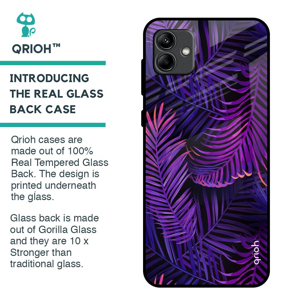 Plush Nature Glass Case for Samsung Galaxy A04