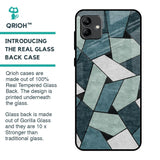 Abstact Tiles Glass Case for Samsung Galaxy A04