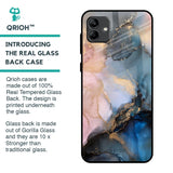 Marble Ink Abstract Glass Case for Samsung Galaxy A04