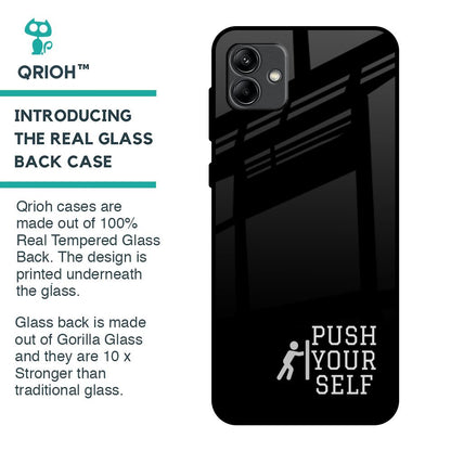 Push Your Self Glass Case for Samsung Galaxy A04