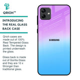 Unicorn Pattern Glass Case for Samsung Galaxy A04