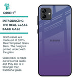 Indigo Pastel Glass Case For Samsung Galaxy A04