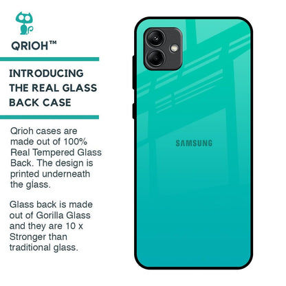 Cuba Blue Glass Case For Samsung Galaxy A04