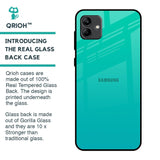 Cuba Blue Glass Case For Samsung Galaxy A04