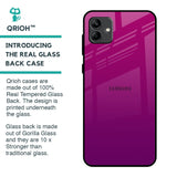 Magenta Gradient Glass Case For Samsung Galaxy A04