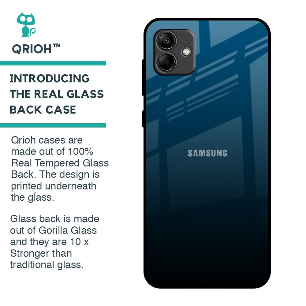 Sailor Blue Glass Case For Samsung Galaxy A04