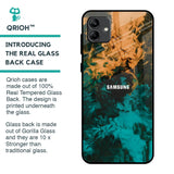 Watercolor Wave Glass Case for Samsung Galaxy A04