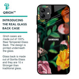 Flowers & Butterfly Glass Case for Samsung Galaxy A04