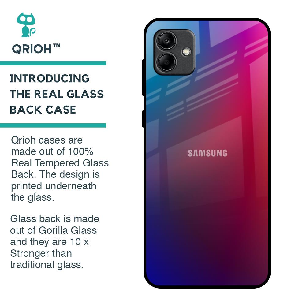 Magical Color Shade Glass Case for Samsung Galaxy A04