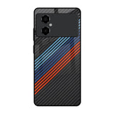 Carbon Inspired Poco M4 5G Glass Back Cover Online
