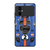 Car Adiction Poco M4 5G Glass Back Cover Online