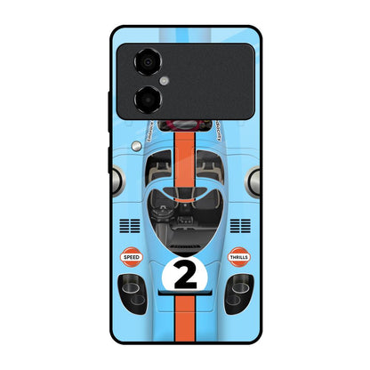 Race Laboratory Poco M4 5G Glass Back Cover Online