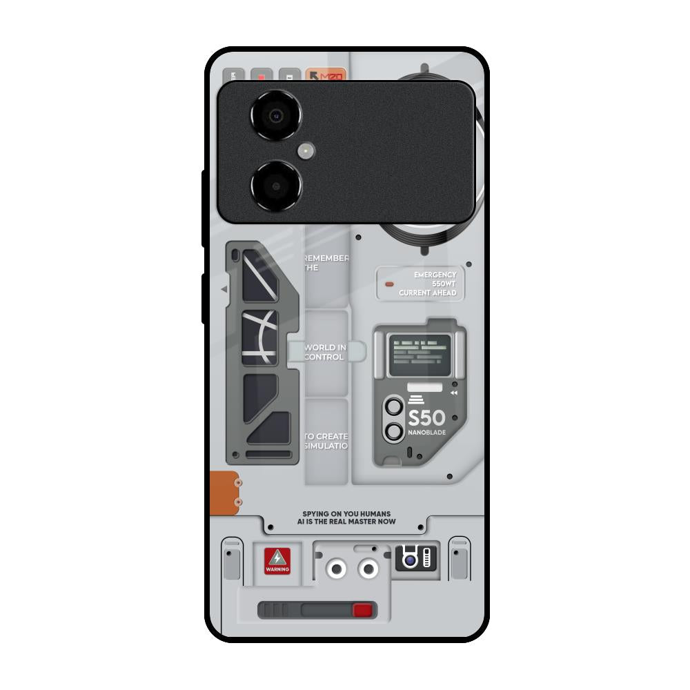 Plasma Shield Poco M4 5G Glass Back Cover Online