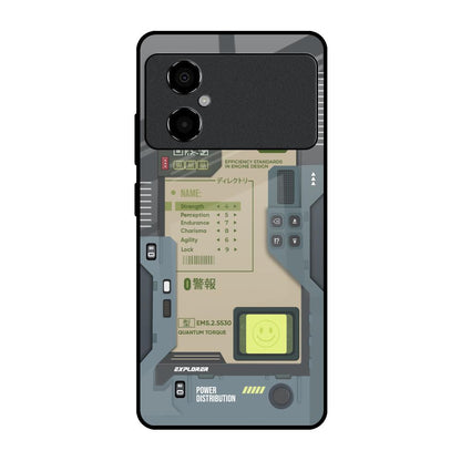 Art Station Poco M4 5G Glass Back Cover Online