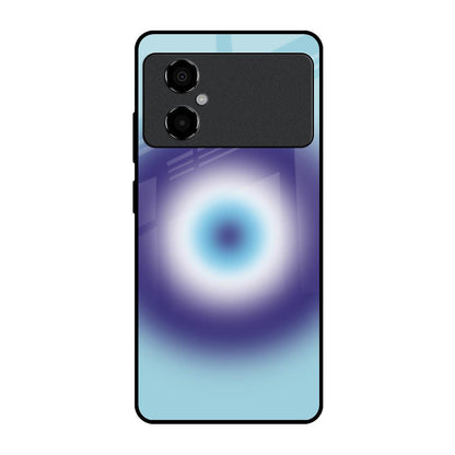 Evil Eye Art Poco M4 5G Glass Back Cover Online